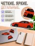 Набор наклеек "Lancer Evolution X", 3 шт