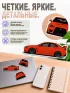 Набор наклеек "Lancer Evolution X", 3 шт