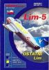 Модель-копия из бумаги самолета Lim-5