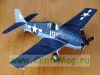 Модель-копия из бумаги самолета Grumman F6F-3 HellCat. Масштаб 1:50