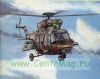 Модель-копия из бумаги вертолета Sokol