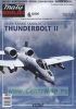 Модель-копия из бумаги самолета A-10 Thunderbolt II