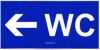 WC туалет - налево