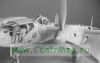 Модель-копия из бумаги самолета P 38-G LIGHTNING