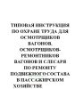 ТОИ Р-32-ЦЛ-800-2000 Типовая инструкция по охране труда для осмотрщиков вагонов, осмотрщиков-ремонтников вагонов и слесаря по ремонту подвижного состава в пассажирском хозяйстве