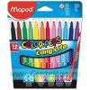 Набор фломастеров Maped Long Life 12 цветов