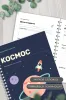 Ежедневник на пружине "Космос", А5, 240 страниц