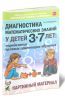 Диагностика математических знаний у дошкольников 3-7 лет. Определение целевых ориентиров обучения. Картинный материал