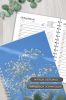 Ежедневник на пружине "Облако цветов", А5, 256 страниц