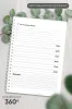 Ежедневник на пружине "Неидеальный план", А5, 256 страниц