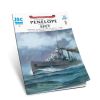 Модель-копия из бумаги корабля Penelope + фрегат Spey