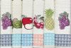 Набор кухонных полотенец Exelance Home Collection, 6 шт, фрукты 3