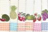Набор кухонных полотенец Exelance Home Collection, 6 шт, фрукты 2