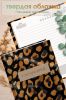 Ежедневник недатированный "Леопард", А5, 96 страниц