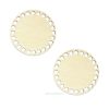 Донышки для вязания, заготовки для рукоделия, дно корзин, 9,8 см, круги, 9 мм