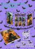 Набор мини открыток "Halloween witches"