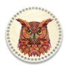 Донышки для вязания, заготовки для рукоделия, дно корзин, 19,8 см, круги, 9 мм, сова