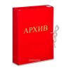 Папка архивная А4 Attache "Архив", бумвинил, ширина 5 см, 4 завязки, до 350 стр