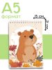 Скетчбук "Бобер", А5