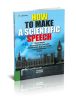 How to make a scientific speech. Практикум по развитию умений публичного выступления на английском языке