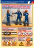 Комплект плакатов "Безопасность при разработке нефтяных и газовых месторождений" (9 листов)