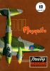 Журнал "Maly modelarz". Бомбардировщик "De Havilland Mosquito" из бумаги и картона (№12, 1977)