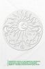 Трафарет для декора "Солнечная мандала"№3