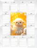 Календарь-планер настенный, перекидной "Овечка" на 2025 год