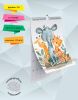 Календарь-планер настенный, перекидной "Детские зарисовки. Звери" на 2026 год