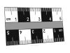 Криминалистическая масштабная линейка 5 см. (2 шкалы)