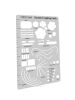 Линейка-трафарет для ландшафта "Termite Graphing Guide"