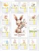 Календарь-планер настенный, перекидной "Мир зайчиков" на 2025 год