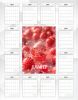 Календарь-планер настенный, перекидной "Клубничное настроение" на 2025 год