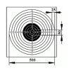 Мишень для пулевой стрельбы. Мишень №4 "спортивная"