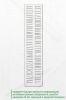 Трафарет "Шрифт архитектурный 14 мм" (рус. 45х205 мм)