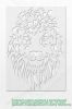 Трафарет для рисования "Лев", 21х29 см