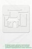 Трафарет "Китайский домик"