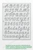 Малый трафарет "Шрифт №13"