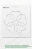 Трафарет "Цветок" №4