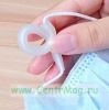 Силиконовая петля-держатель для маски, 2 шт (пара)