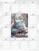 Календарь-планер настенный, перекидной "Белый лис" на 2026 год