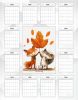 Календарь-планер настенный, перекидной "Лисичка и котик" на 2026 год