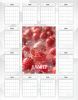 Календарь-планер настенный, перекидной "Клубничное настроение" на 2026 год