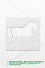 Трафарет "Конь"