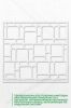 Трафарет модульная кладка 40х37 см