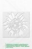 Трафарет для рисования "Цветы" №2