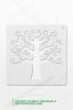 Трафарет для рисования "Дерево" №5