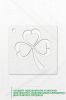 Трафарет "Трилистник святого Патрика"