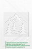 Трафарет "Горный пейзаж"