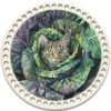 Донышки для вязания, заготовки для рукоделия, дно корзин, 19,8 см, круги, 9 мм, кот в капусте